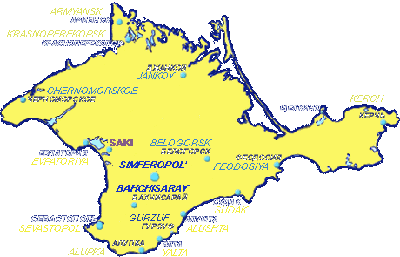 THE MAP OF CRIMEA
